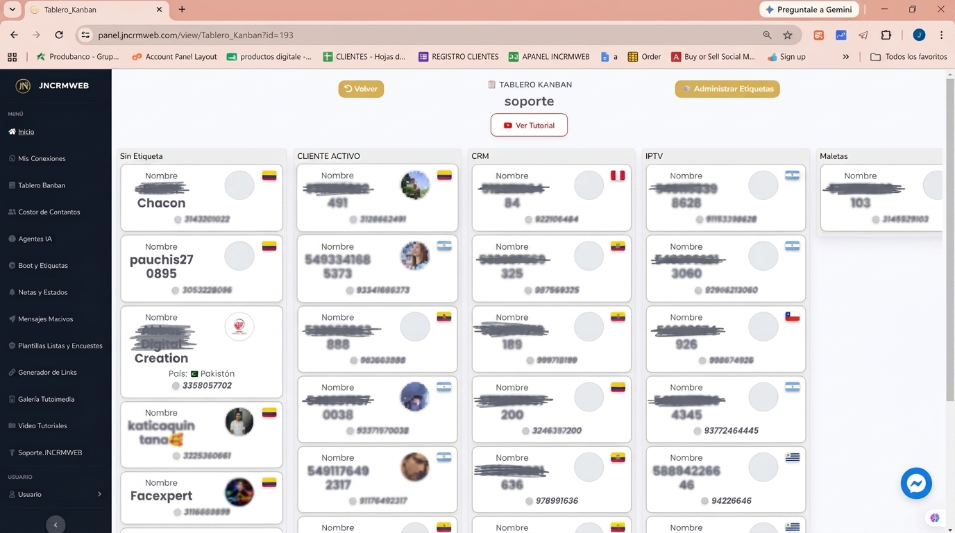 Tablero Kanban
